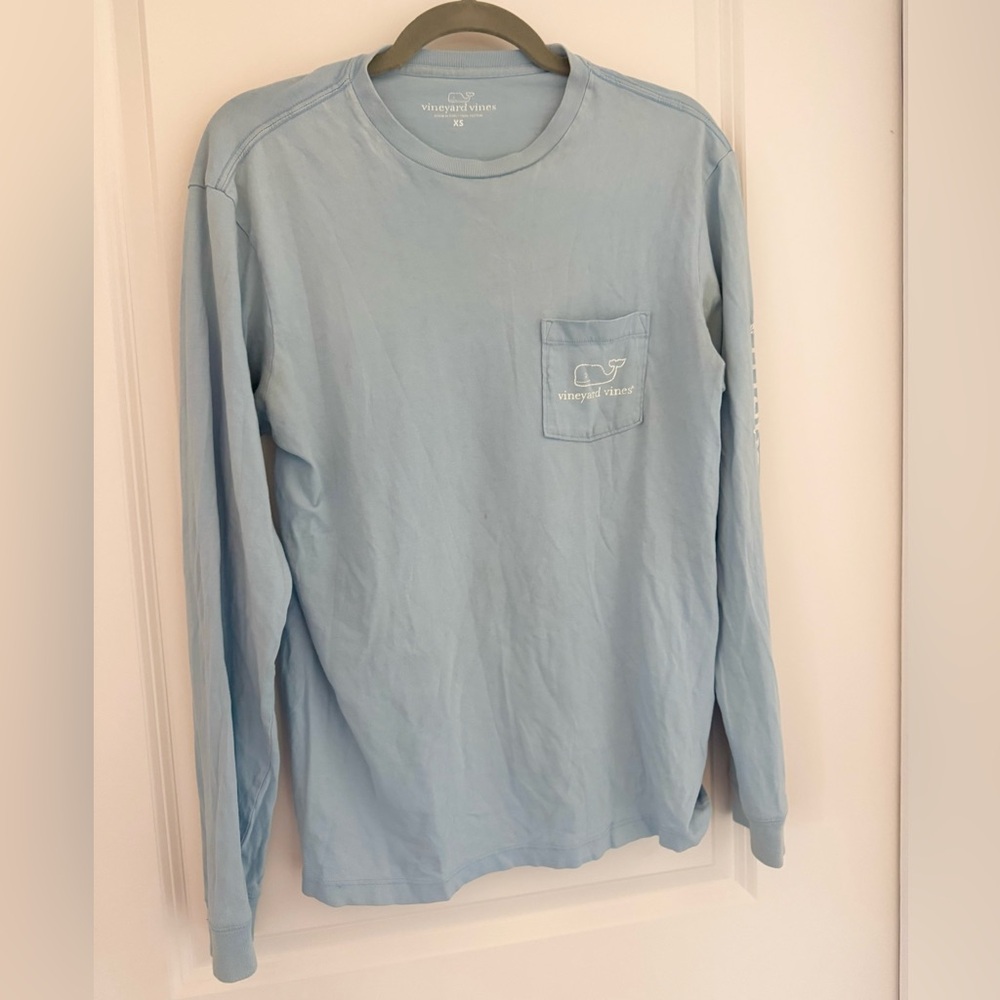 Vineyard Vines Long Sleeve Pocket Tee